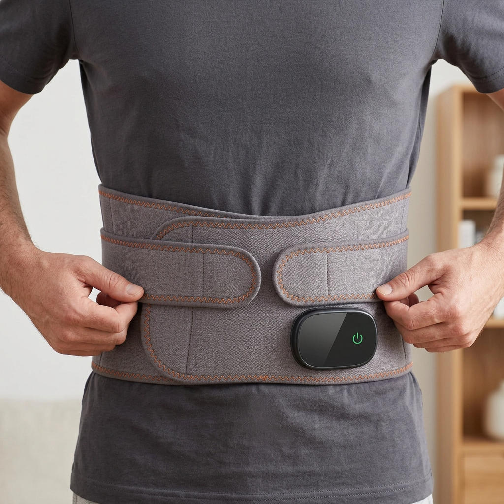 Ceinture Liberta correctement attachée autour de la taille